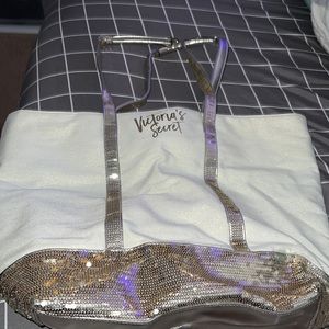 Victoria Secret Zip Up Tote Bag
